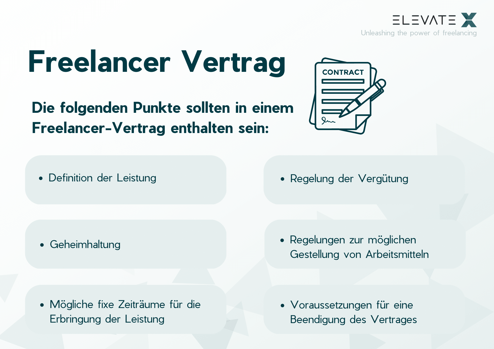 Freelancer Vertrag Der Ultimative Leitfaden Zum Perfekten Vertrag