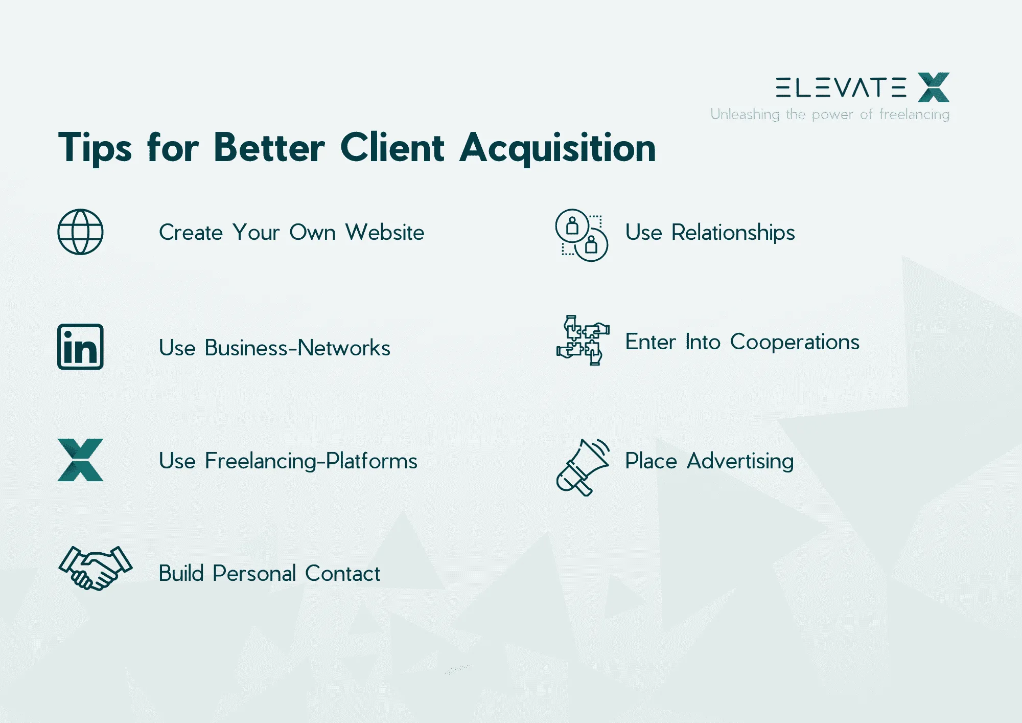 Image related to the article about 7 Tips for Better Client Acquisition for Freelancers.
