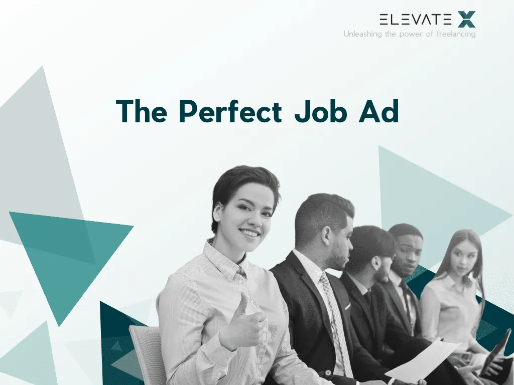 Editorial illustration about Writing the Perfect Job Advert.