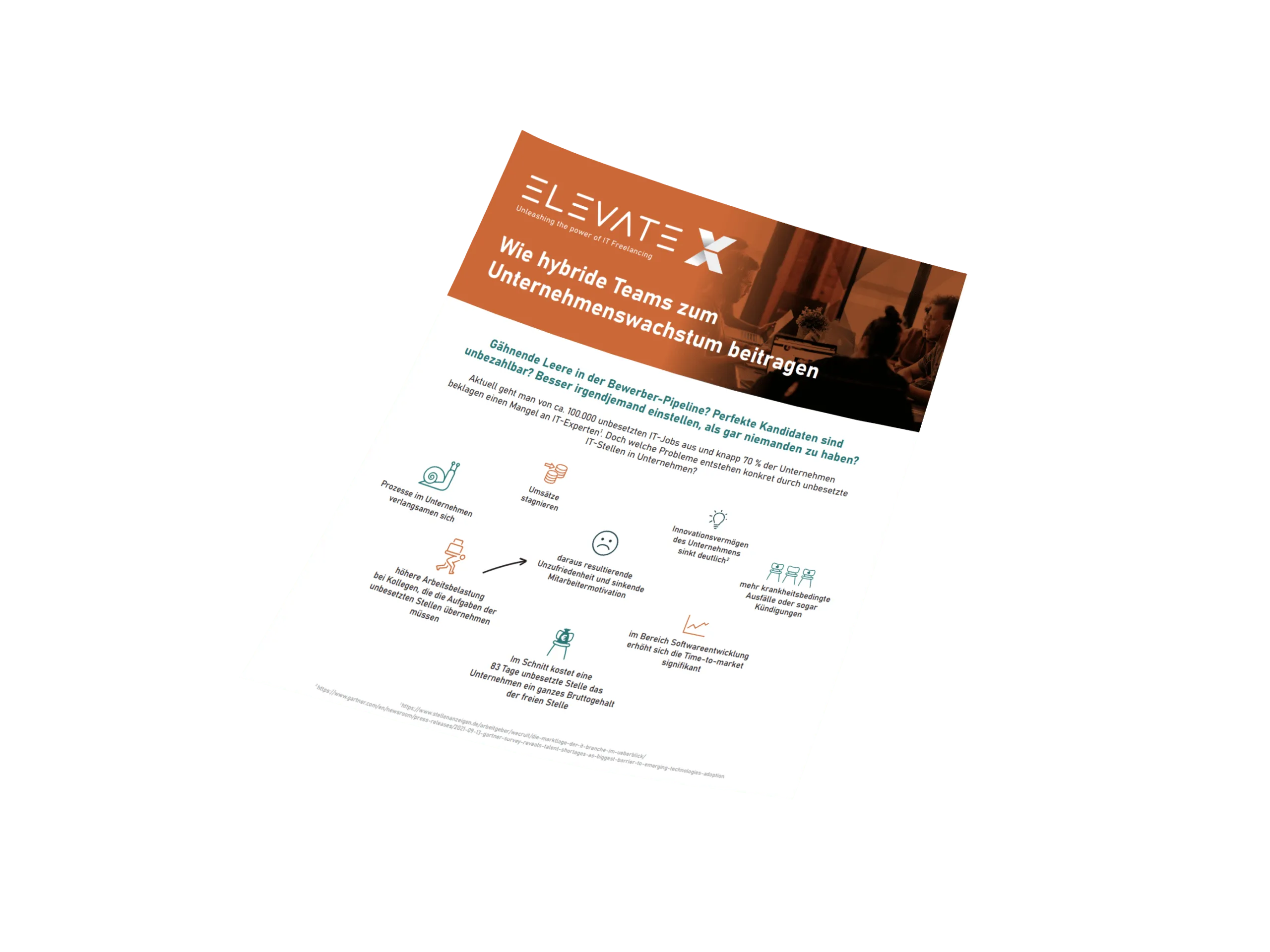 Hybride Teams Factsheet Cover