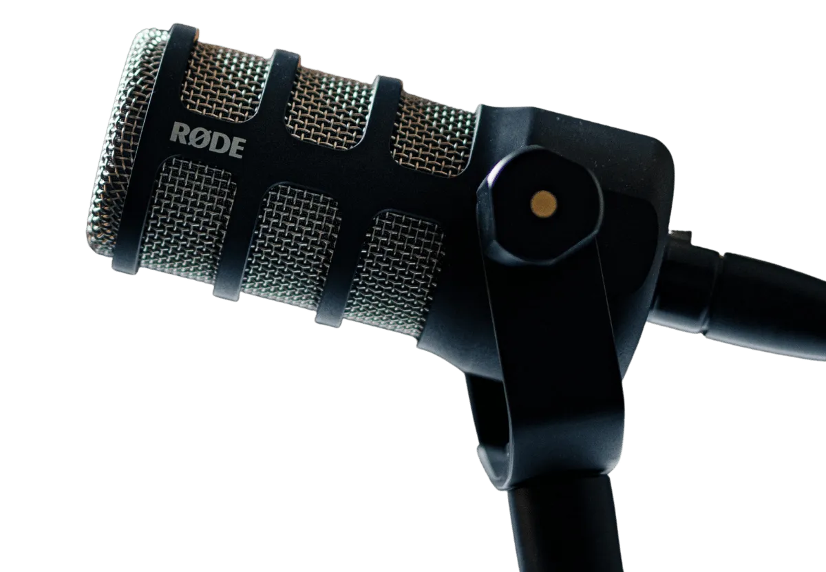 Rode Mikrofon für den ElevateX Podcast