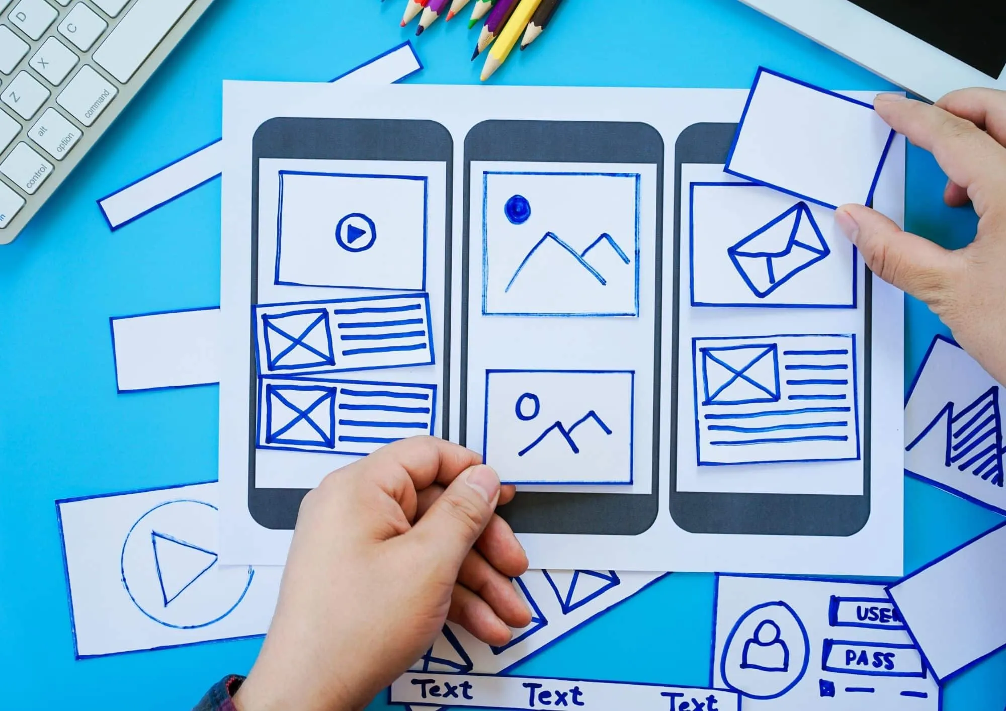 Bild zum Thema Die 4 Unterschiede, die man als Designer wissen muss.