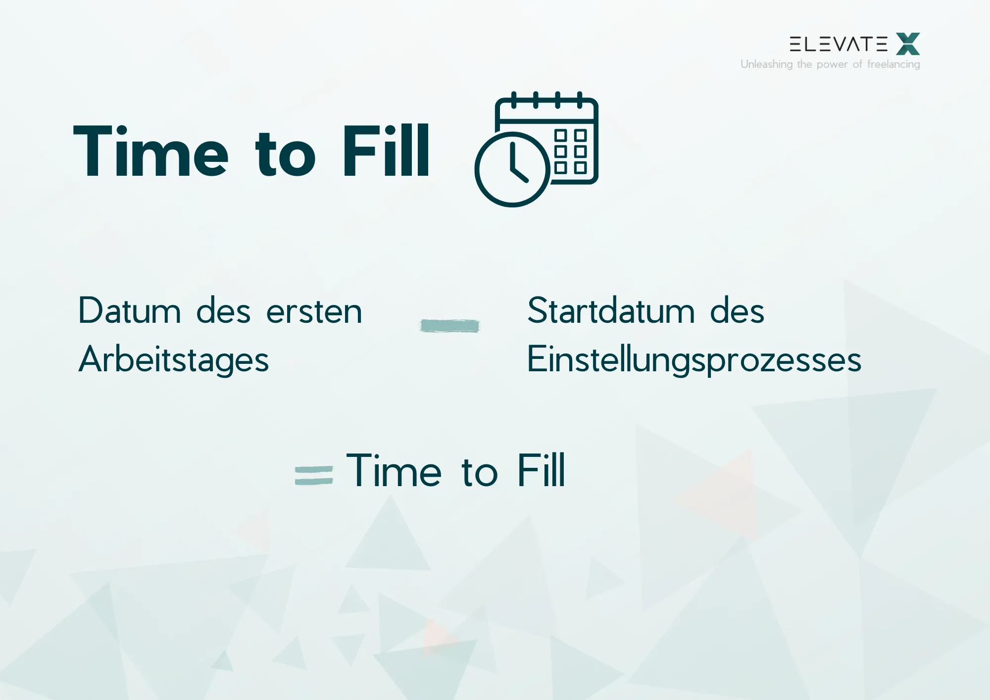 Bild zum Thema Was ist Time to Fill.