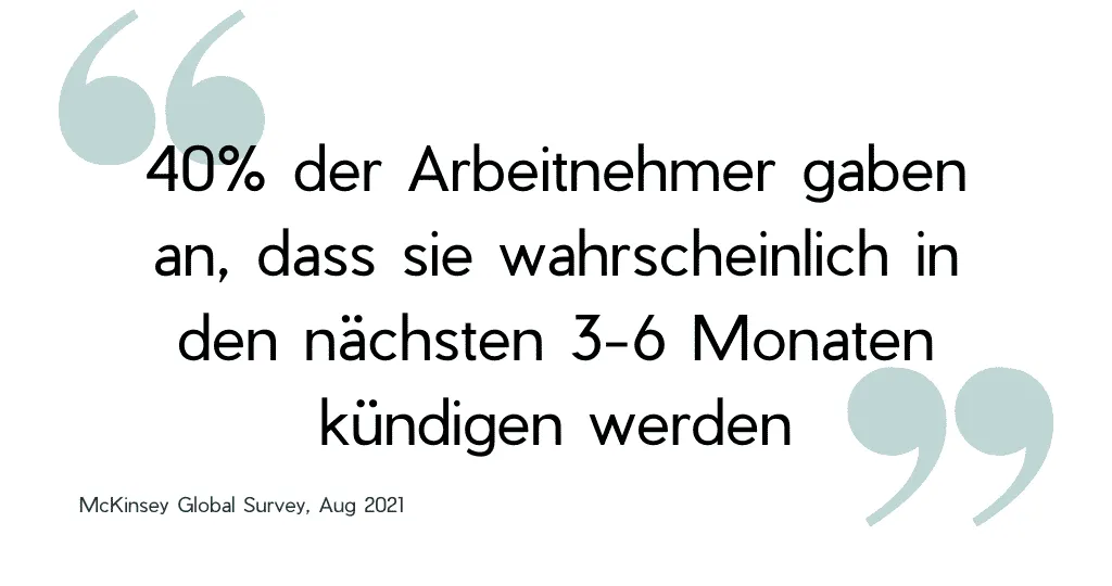 Bild zum Thema „Great Resignation“ und welche Rolle spielen Freelancer.