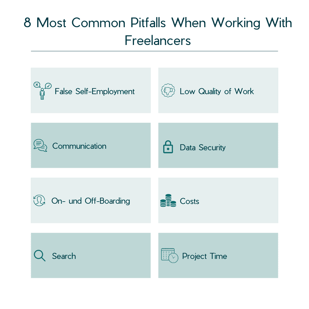 8 Most Common Pitfalls When Working With Freelancers