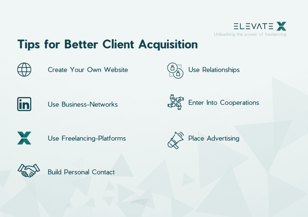 Tips for Better Client Acquisition for Freelancers ENG