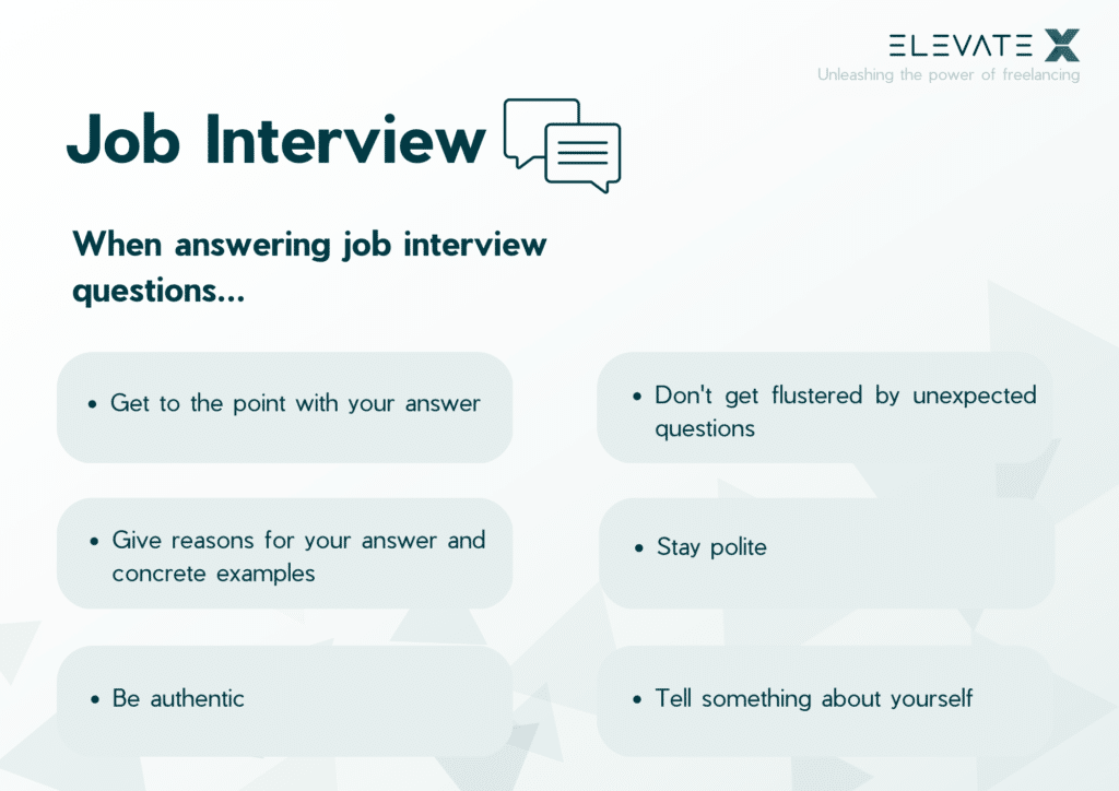 Job interview questions