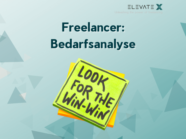 Freelancer Bedarfsanalyse