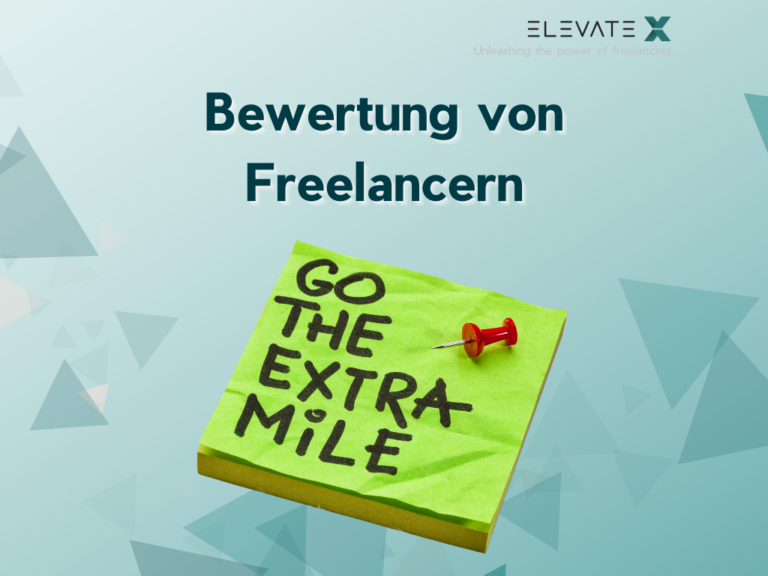 Bewertung von Freelancern